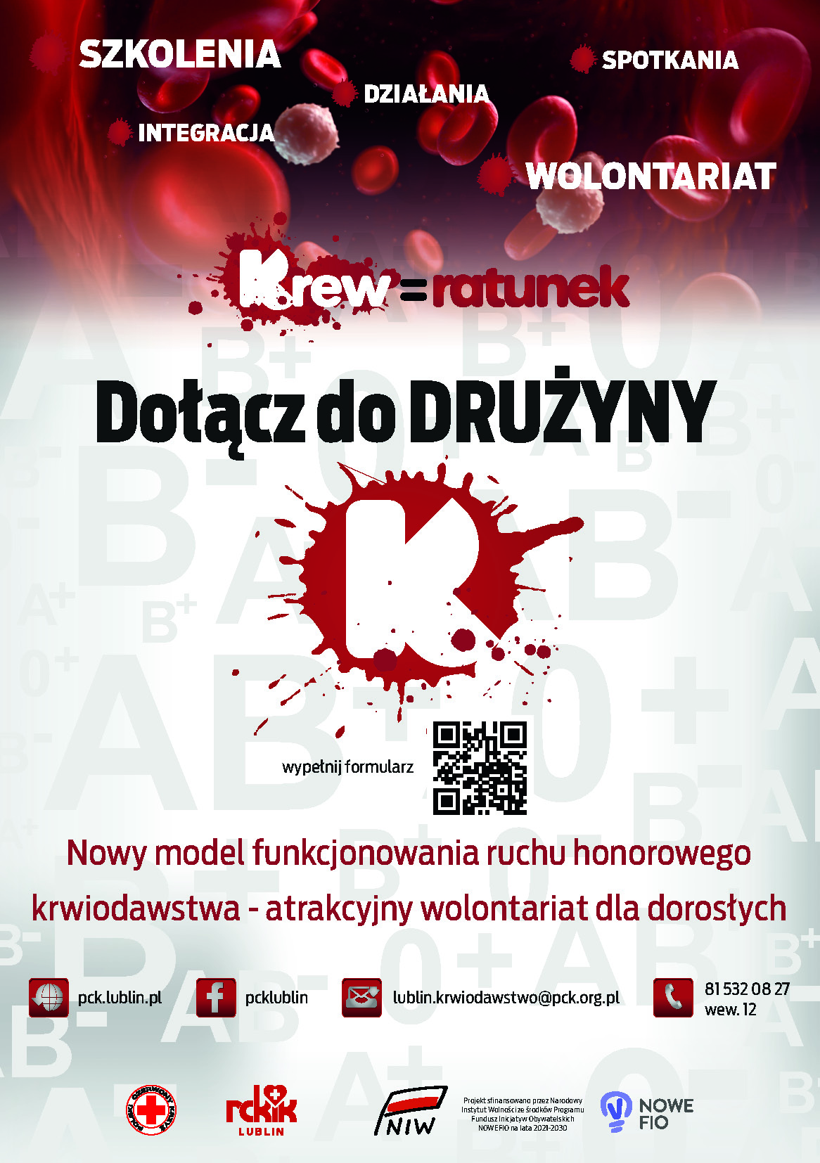 Informacje dotyczące konkursu Dołącz do Drużyny